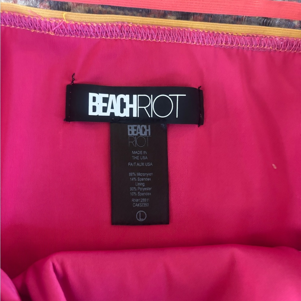 Beach Riot Ribbed Pink Bikini - Picture 3 of 7